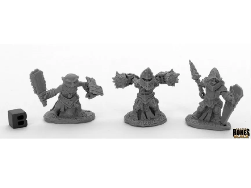 Reaper Bones: Bloodstone Gnome Warriors (3)