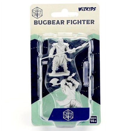 Critical Role: Bugbear Fighter Male Unpainted Miniature — miniatuur