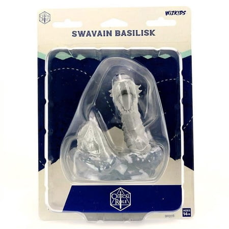 Critical Role Unpainted Miniatures Swavain Basilisk Case (2) — miniatuur
