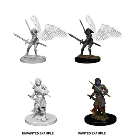 D&D Nolzur's Marvelous Unpainted Miniatures (W5) Aasimar Female Paladin — miniatuur
