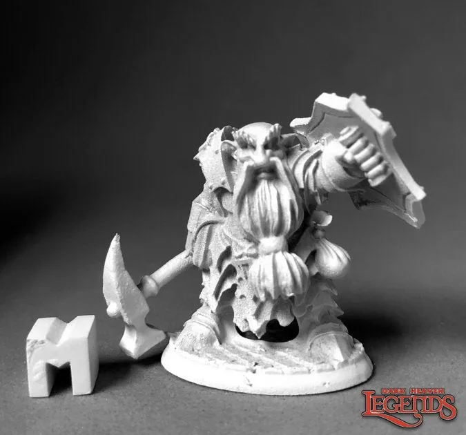 Reaper Dark Heaven Legends: Dark Dwarf Smiter — miniatuur
