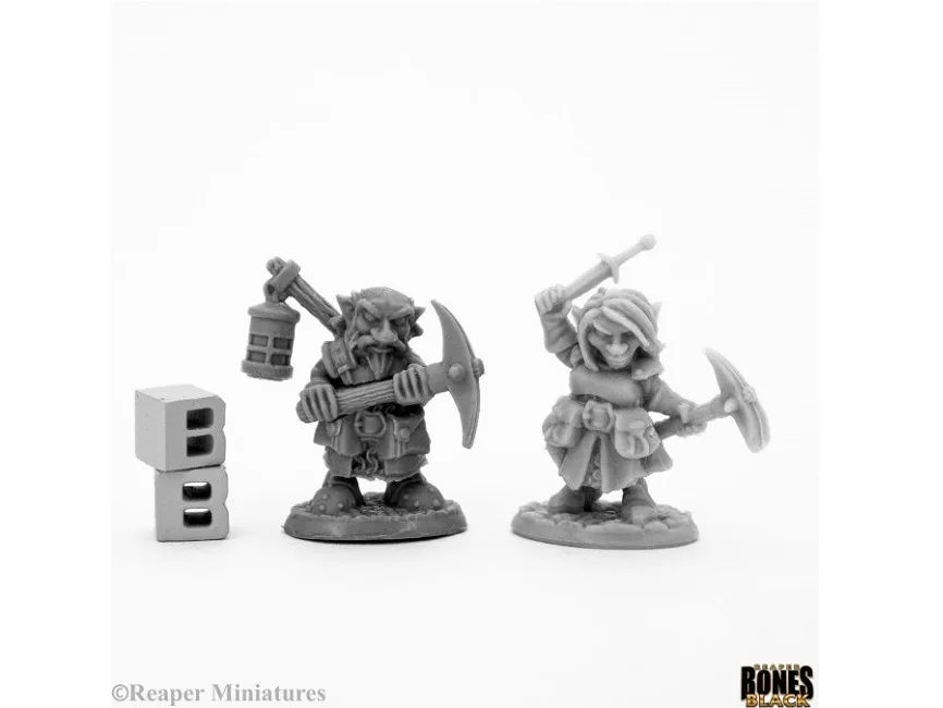 Reaper Bones: Deep Gnome Heroes (2) — miniatuur
