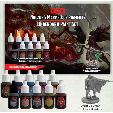 Dungeons & Dragons D&D Nolzurs Marvelous Pigments Underdark Paint Set — miniatuur
