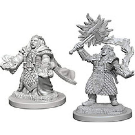 Dungeons & Dragons Nolzur's Marvelous Unpainted Miniatures Dwarf Female Cleric — miniatuur