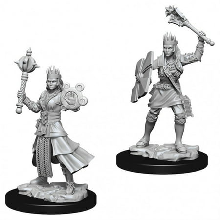 Dungeons & Dragons Nolzur's Marvelous Unpainted Miniatures - Female Human Cleric — miniatuur