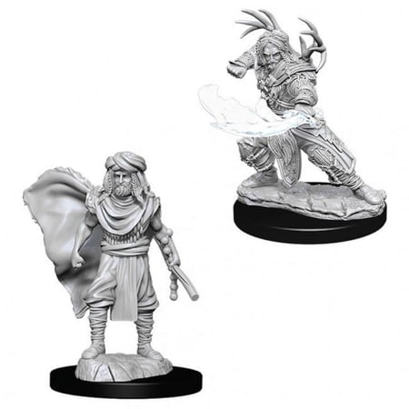 Dungeons & Dragons Nolzur's Marvelous Unpainted Miniatures Male Human Druid — miniatuur