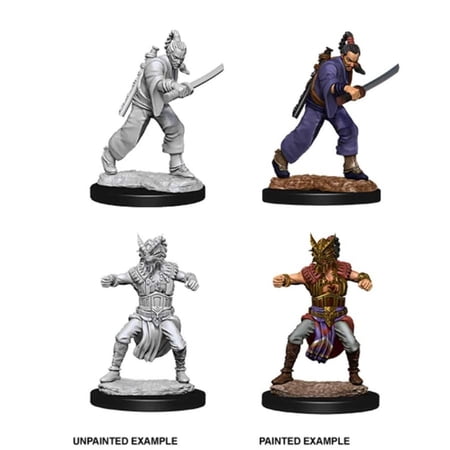 Dungeons & Dragons Nolzur's Marvelous Unpainted Miniatures - Male Human Monk — miniatuur