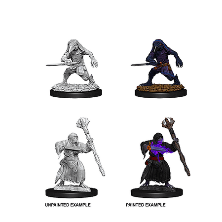 Dungeons & Dragons Nolzur's Marvelous Unpainted Miniatures (W10) Kenku Adventurers — miniatuur