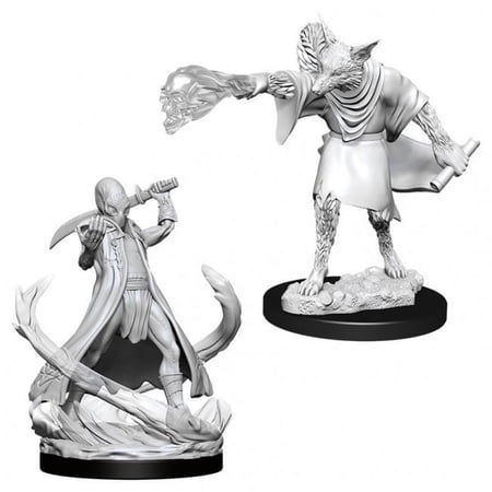 Dungeons & Dragons Nolzur's Marvelous Unpainted Miniatures (W11) Arcanaloth & Ultrolo — miniatuur