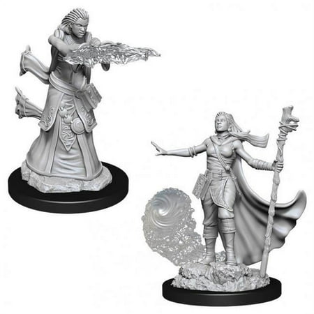 Dungeons & Dragons Nolzur's Marvelous Unpainted Miniatures (W11) Female Human Wizard — miniatuur