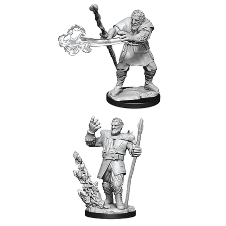 Dungeons & Dragons Nolzur's Marvelous Unpainted Miniatures (W11) Male Firbolg Druid — miniatuur