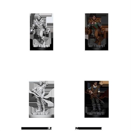 Dungeons & Dragons Nolzur's Marvelous Unpainted Miniatures (W11) Male Human Ranger — miniatuur