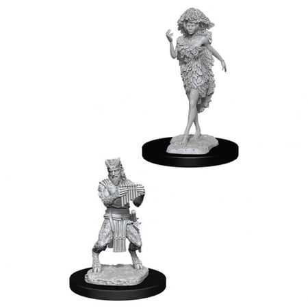 Dungeons & Dragons Nolzur's Marvelous Unpainted Miniatures (W11) Satyr & Dryad — miniatuur