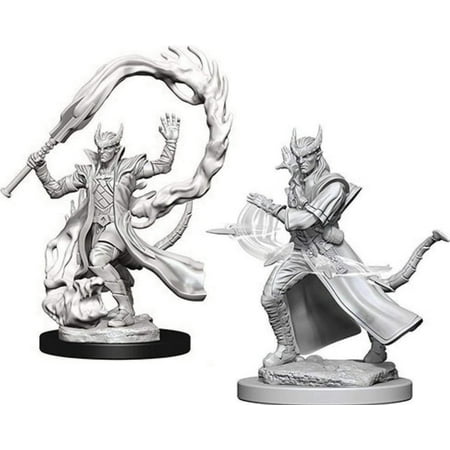 Dungeons & Dragons Nolzur's Marvelous Unpainted Miniatures (W4) - Tiefling Male Sorcerer — miniatuur