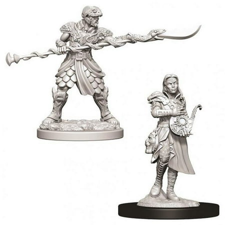 Dungeons & Dragons Nolzur's Marvelous Unpainted Miniatures - Yuan- Ti Purebloods Adventurers — miniatuur