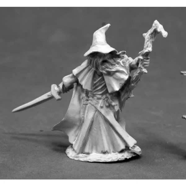 Reaper Dark Heaven Legends: Kenrik Thistlemoor, Wizard — miniatuur