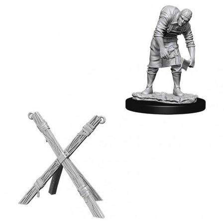 Pathfinder Deep Cuts Unpainted Miniatures - Assistant & Torture Cross — miniatuur