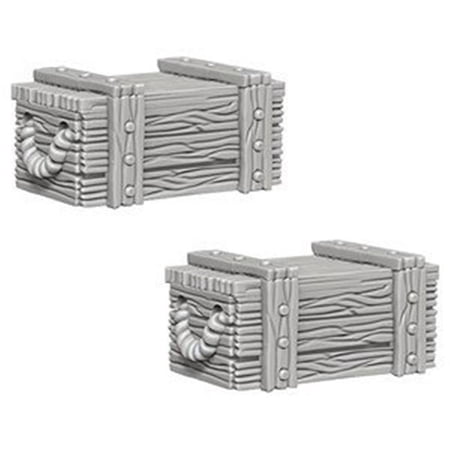 Pathfinder Deep Cuts Unpainted Miniatures Crates — miniatuur