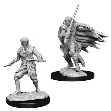 Pathfinder Deep Cuts Unpainted Miniatures Male Elf Rogue — miniatuur
