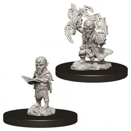 Pathfinder Deep Cuts Unpainted Miniatures - Male Gnome Sorcerer — miniatuur