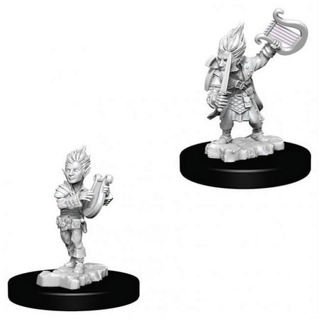 Pathfinder Deep Cuts Unpainted Miniatures (W5) - Gnome Male Bard — miniatuur