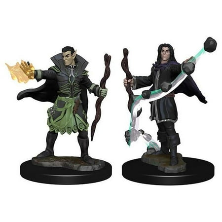 Pathfinder Deepcuts: Elf Male Sorcerer Unpainted Miniature