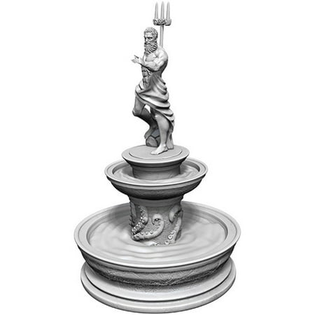 WizKids Deep Cuts Unpainted Miniatures - Fountain — miniatuur
