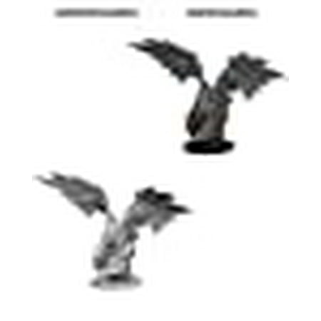 WizKids Pathfinder Roleplaying Game Unpainted Miniatures: Silver Dragon — miniatuur