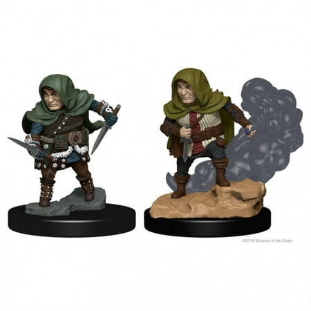 WizKids WZK72626 Dungeons & Dragons Nolzurs Marvelous Unpainted Halfling Male Rogue W1 Miniature — miniatuur