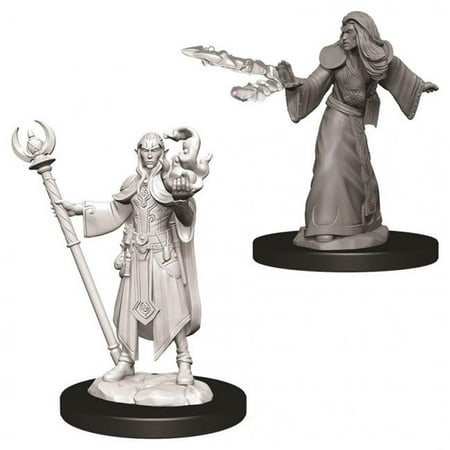 WizKids WZK73709 Dungeons & Dragons Nolzurs Marvelous Male Elf Wizard W9 Miniature — miniatuur