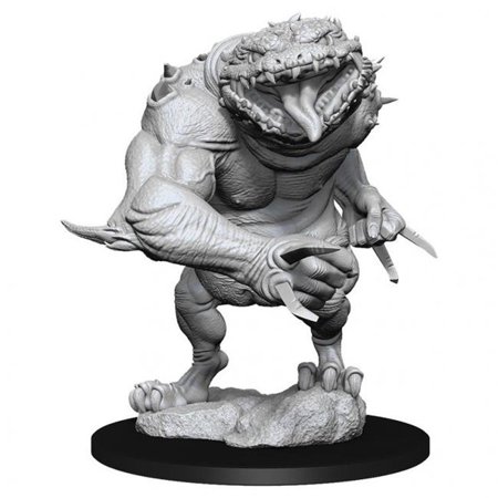 WizKids WZK90024 Dungeons & Dragons Nolzurs Marvelous Unpainted BU Slaad W11 Miniature — miniatuur