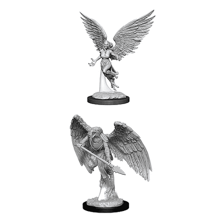 WizKids WZK90026 Dungeons & Dragons Nolzurs Marvelous Unpainted Harpy & Arakocra W11 Miniature — miniatuur