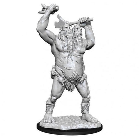 WizKids WZK90031 Dungeons & Dragons Nolzurs Marvelous Unpainted Ettin W11 Miniature — miniatuur