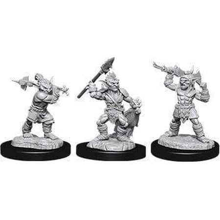 WizKids WZK90063 D&D Nolzurs Marvelous Unpainted Miniatures Goblins & Goblin Boss Wave 12 Figure — miniatuur